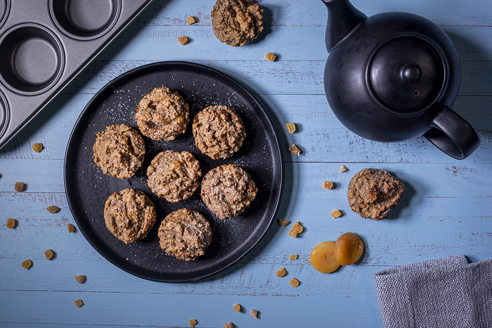 Apricot Almond Quinoa Muffins Recipe | Veganuary