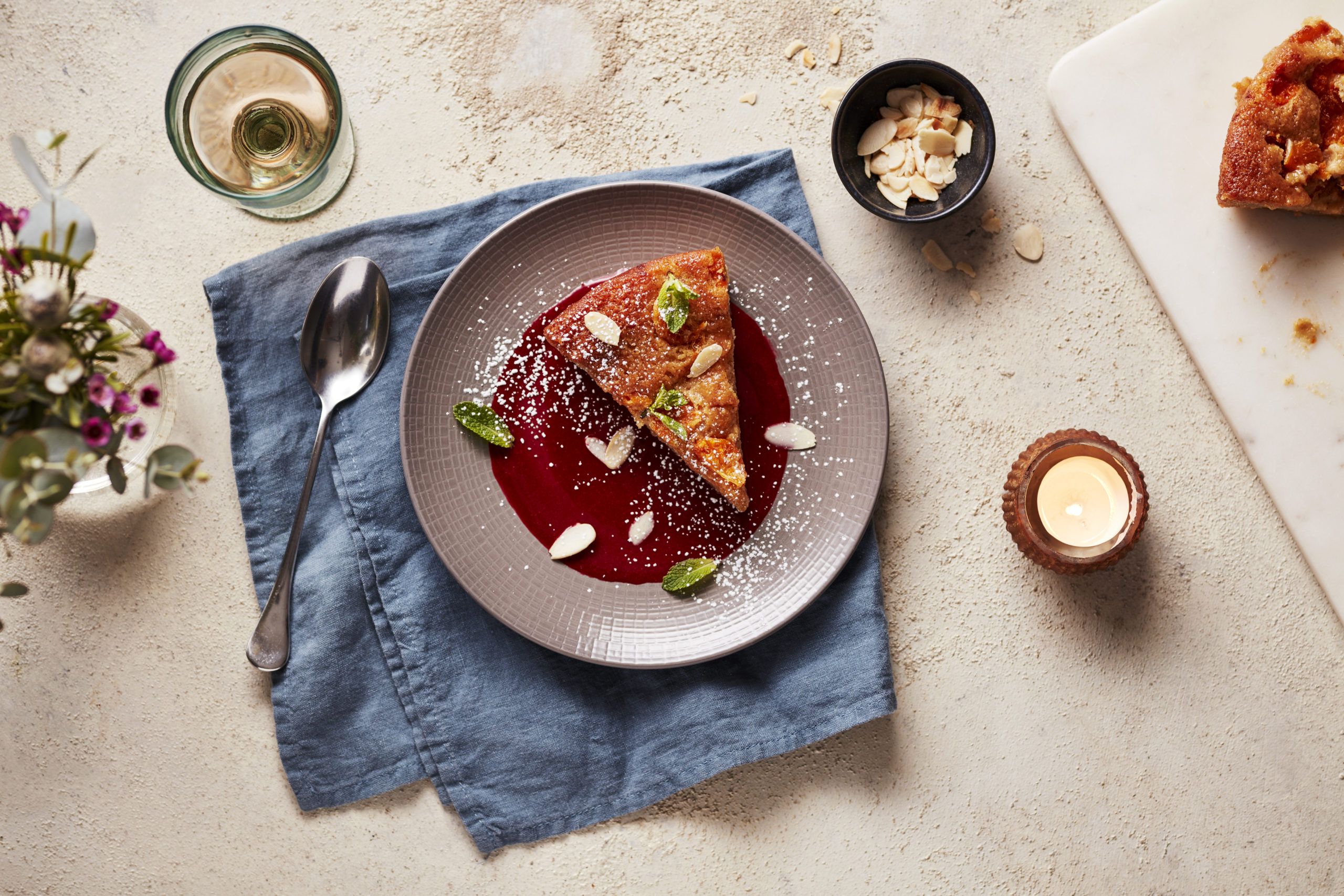 Carluccio's vegan dessert