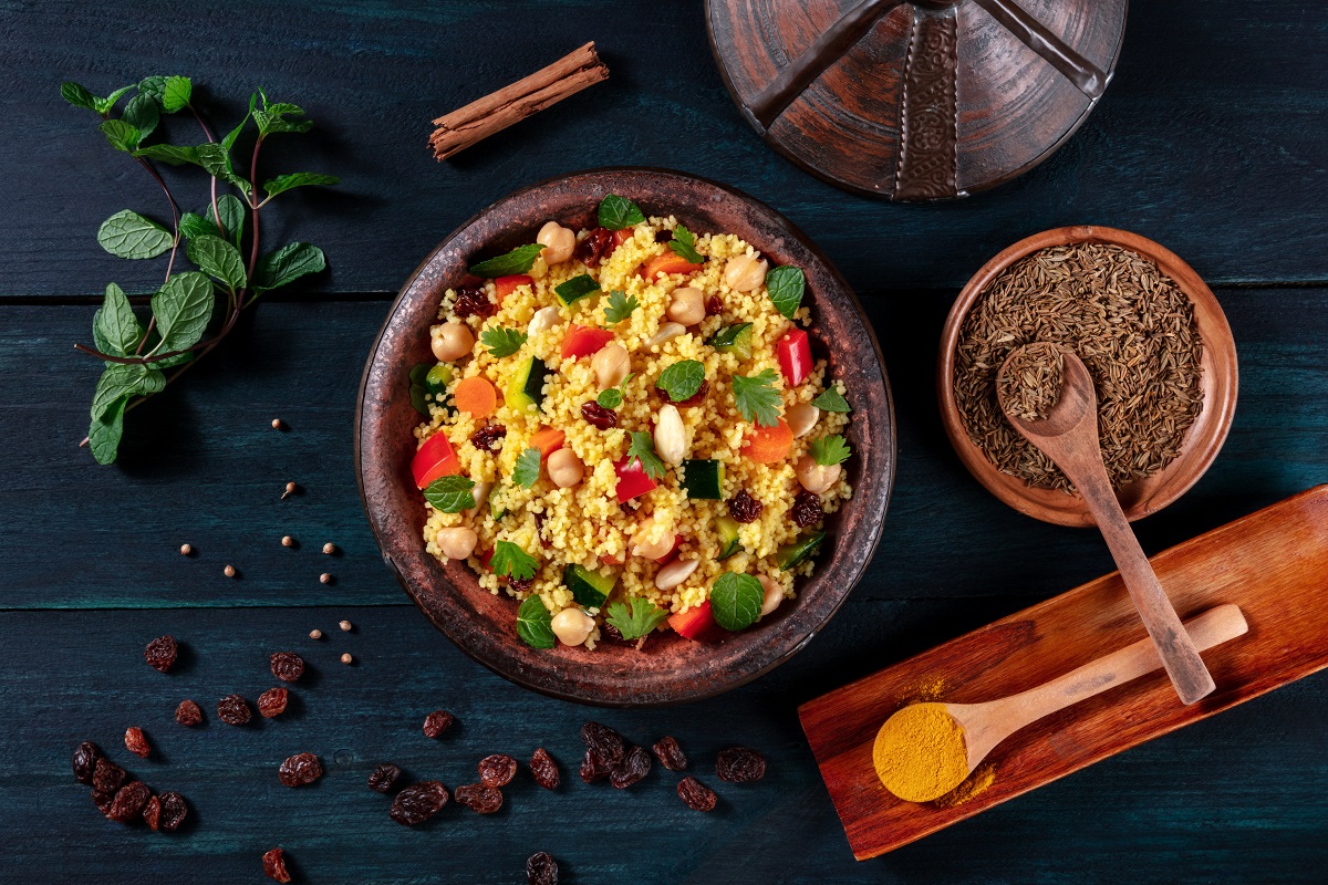 Vegetable Tagine with Summer Couscous | Veganuary Recipes ZA