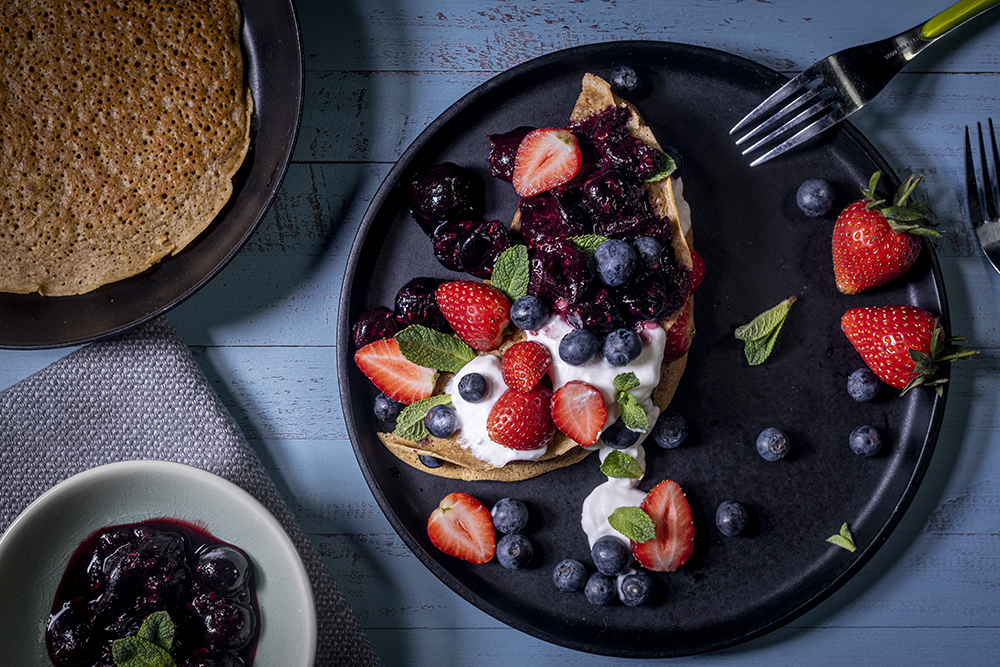 Awesome Almond Pancakes