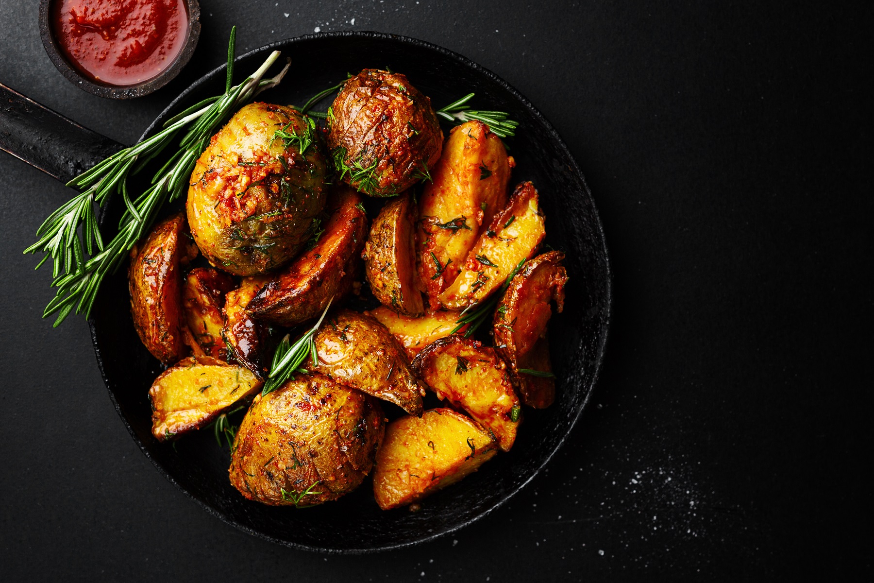 Vegan roast potatoes