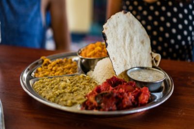 Vegan Indian meal