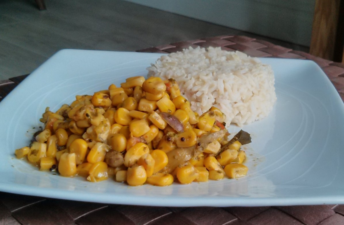 Sweetcorn Shaak - Veganuary