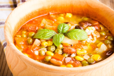 Bean and Sweetcorn Soup