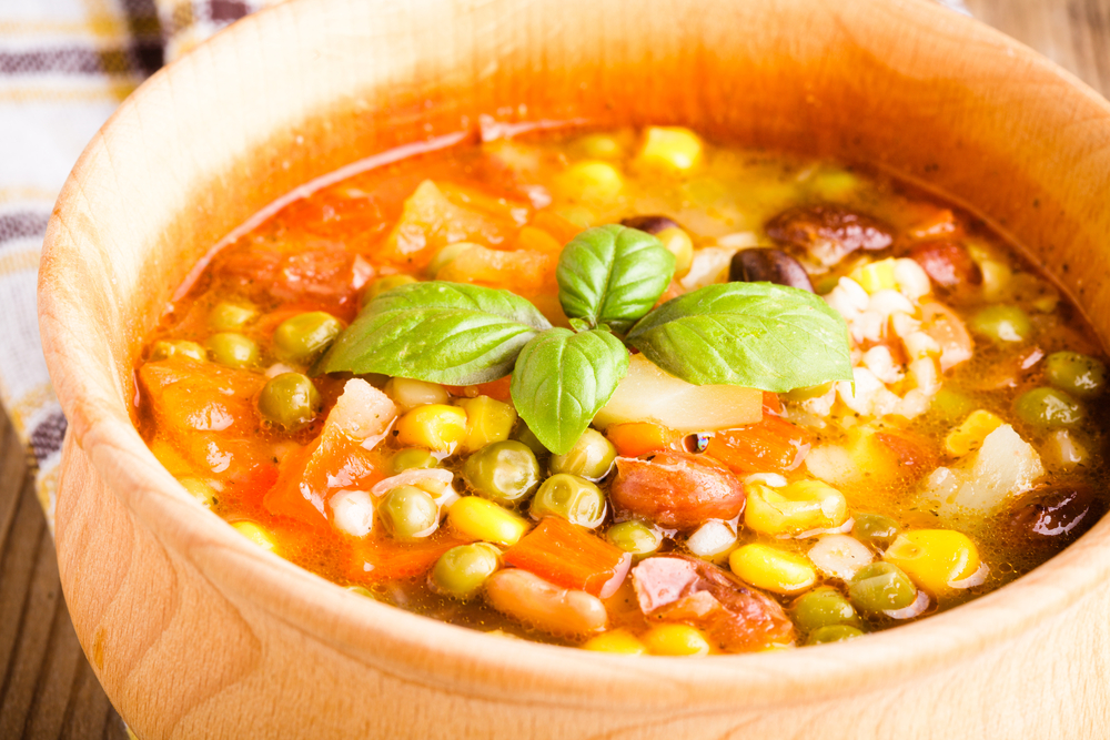 Bean and Sweetcorn Soup | Vegan Soup Recipe