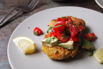 Curried Chickpea Burgers