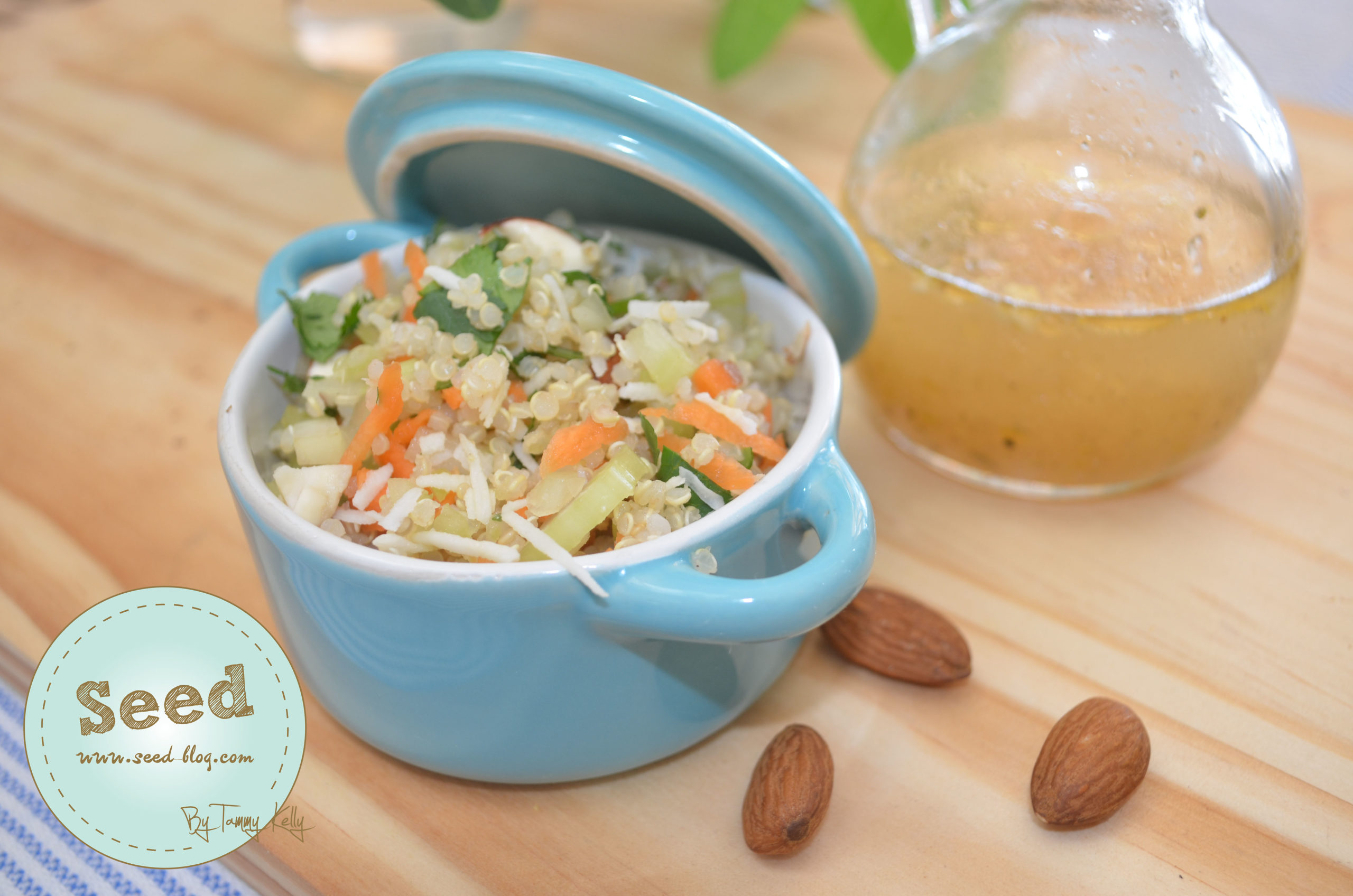 Quinoa Coconut and Coriander Salad - Veganuary