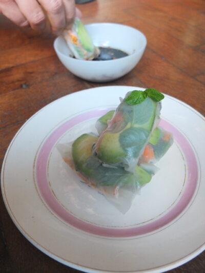 Minty Vietnamese Summer Rolls