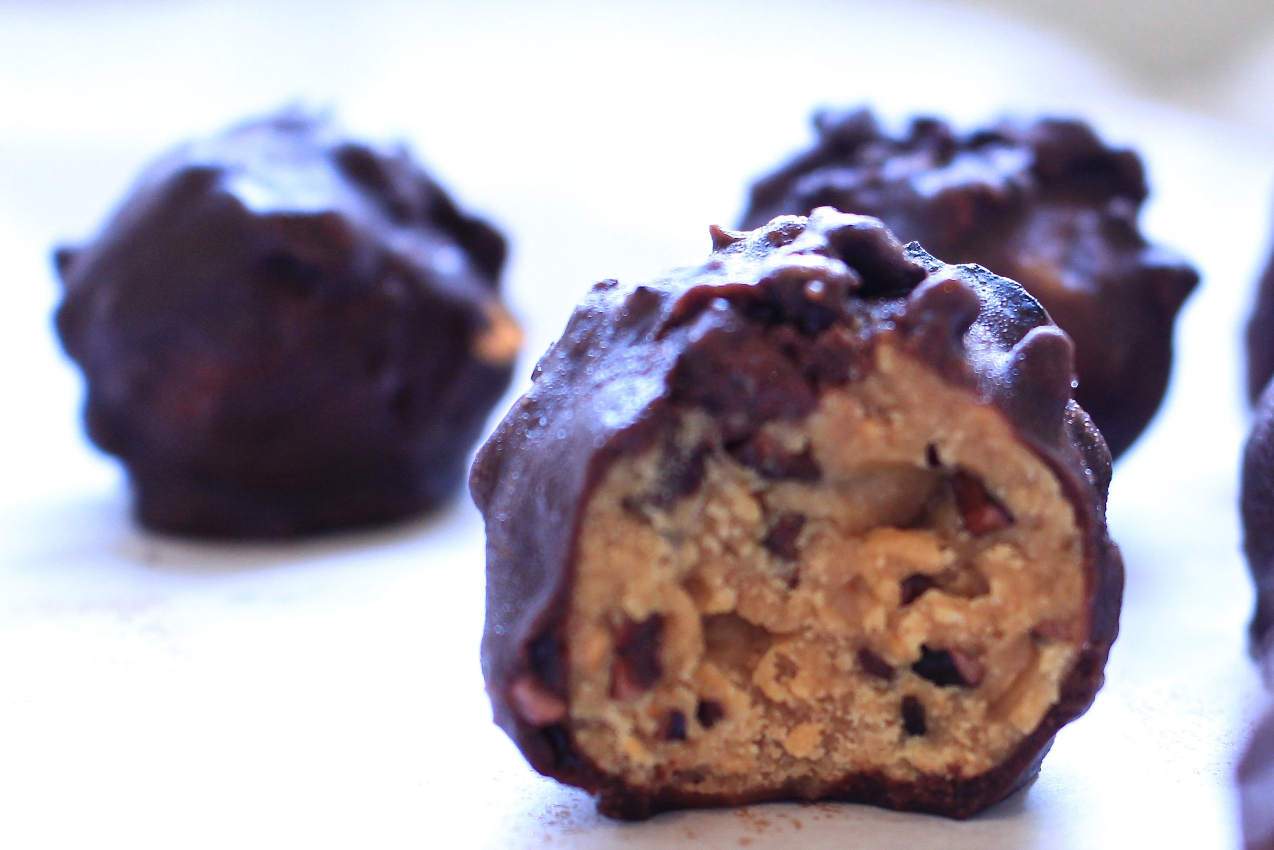 Peanut Butter Cookie Dough Balls Vegan Recipes Veganuary