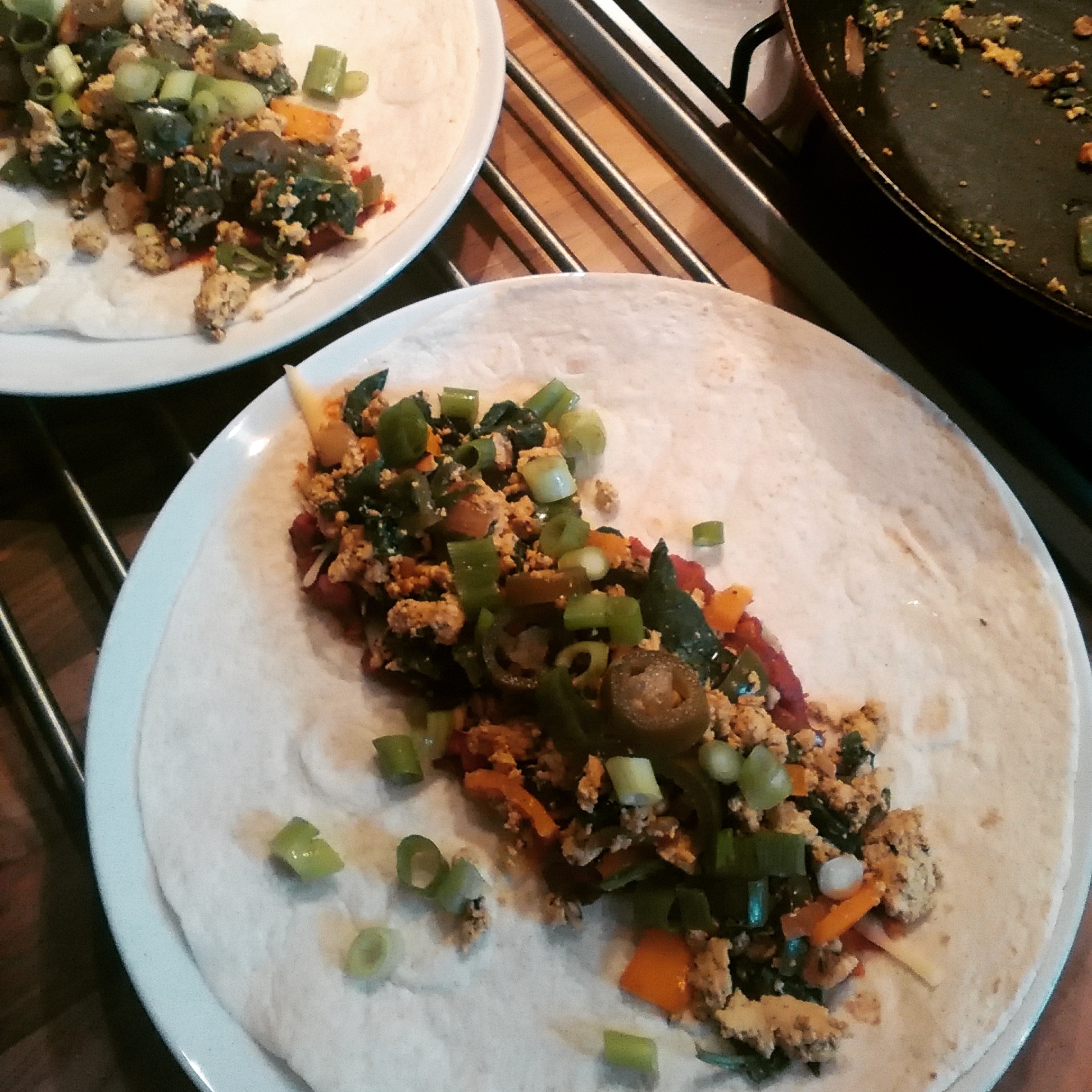 Tofu Scramble Breakfast Burritos | Vegan Recipes | Veganuary