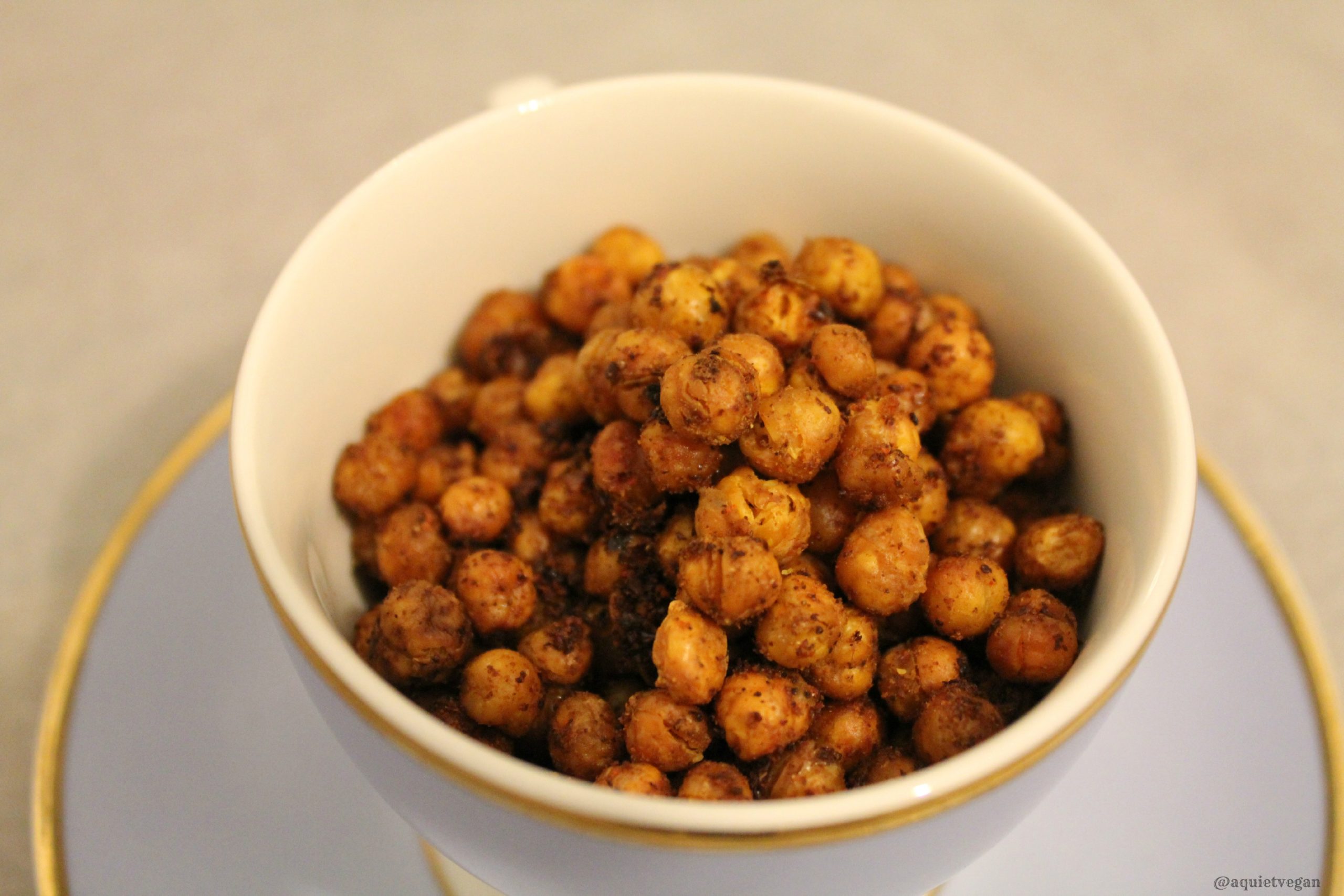 Spicy Roasted Chickpeas With Rosemary And Sumac | Veganuary