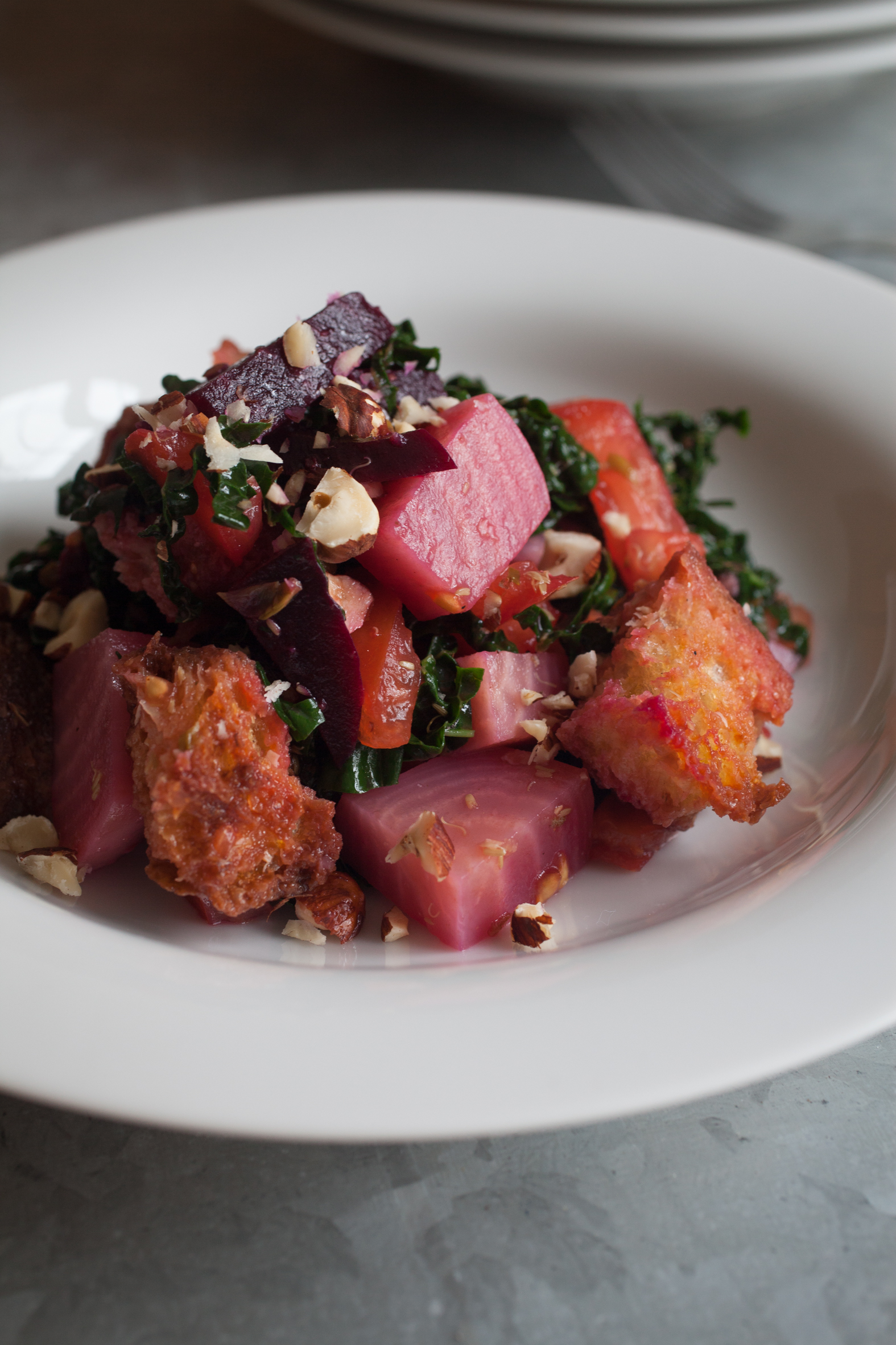 Beetroot Panzanella Recipe Veganuary