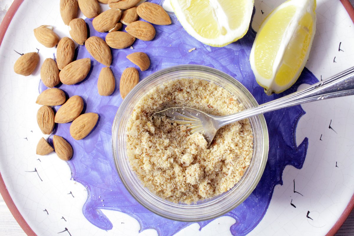 Lemon Almond Parmesan - Veganuary