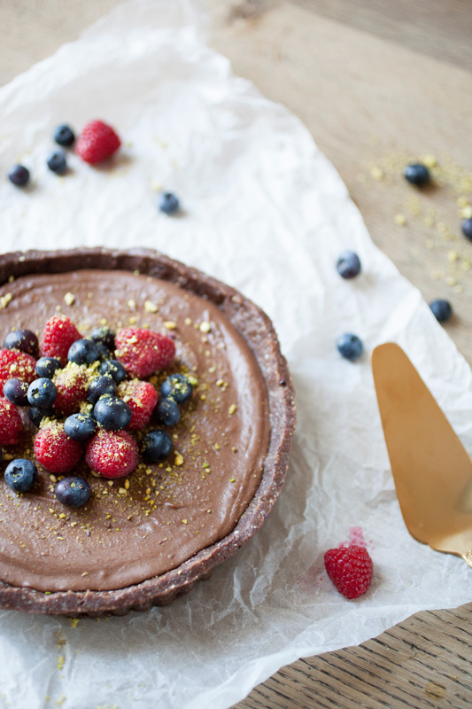 Barocco Choco Chocolate and Coconut Tart | Veganuary