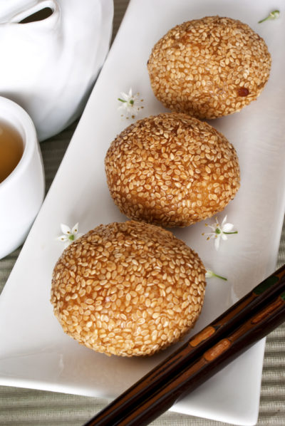 Vegan rice balls