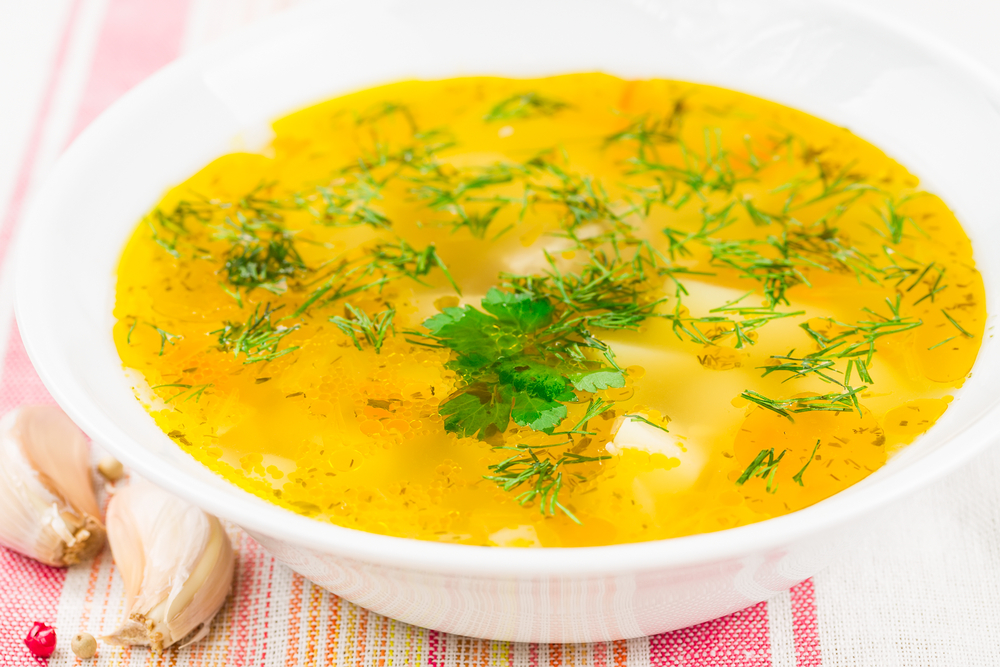 White Miso Summer Soup with Wakame & Saffron | Vegan Recipes