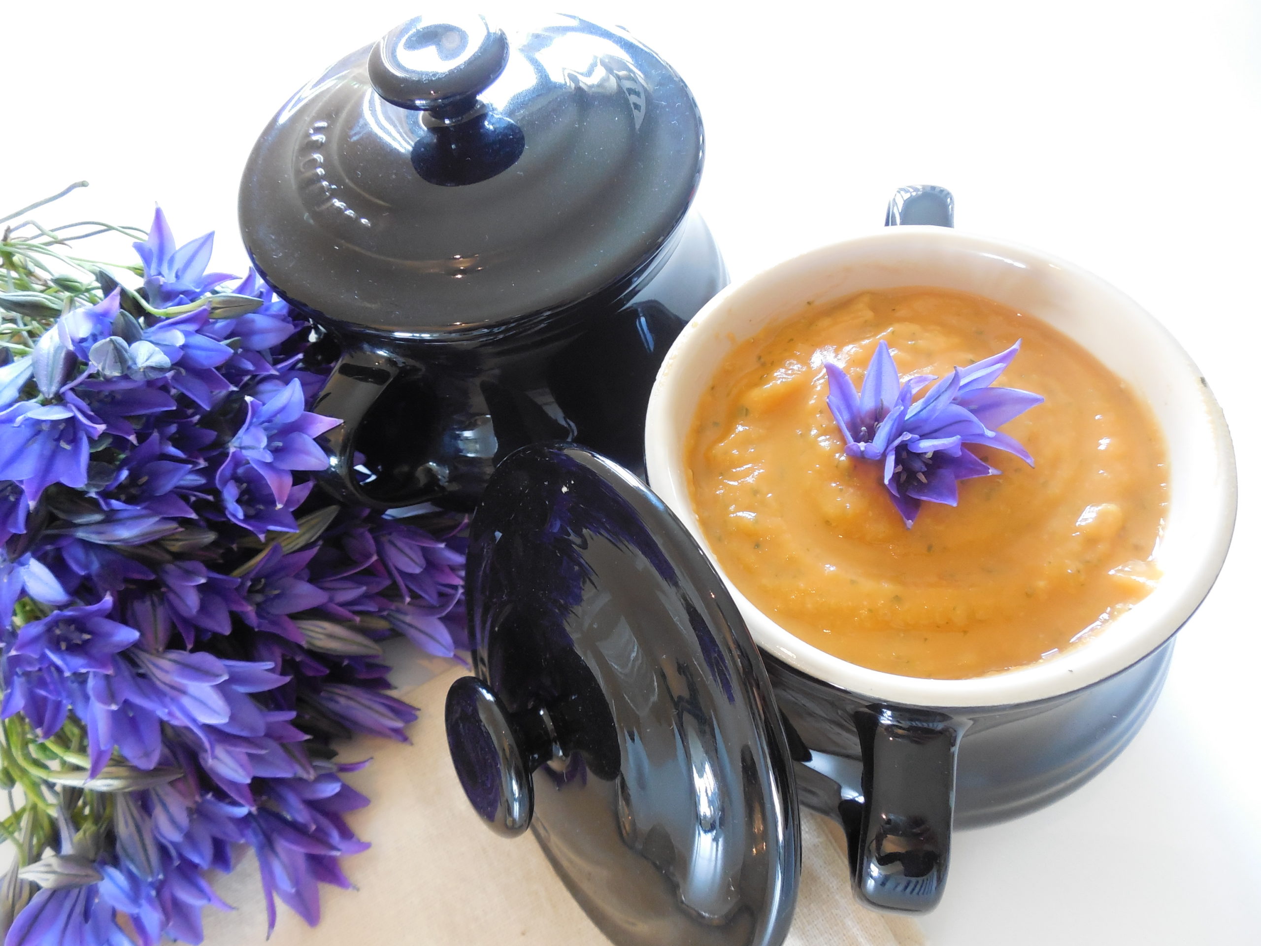 Sweet Potato & Watercress Soup | Vegan Soup Recipe