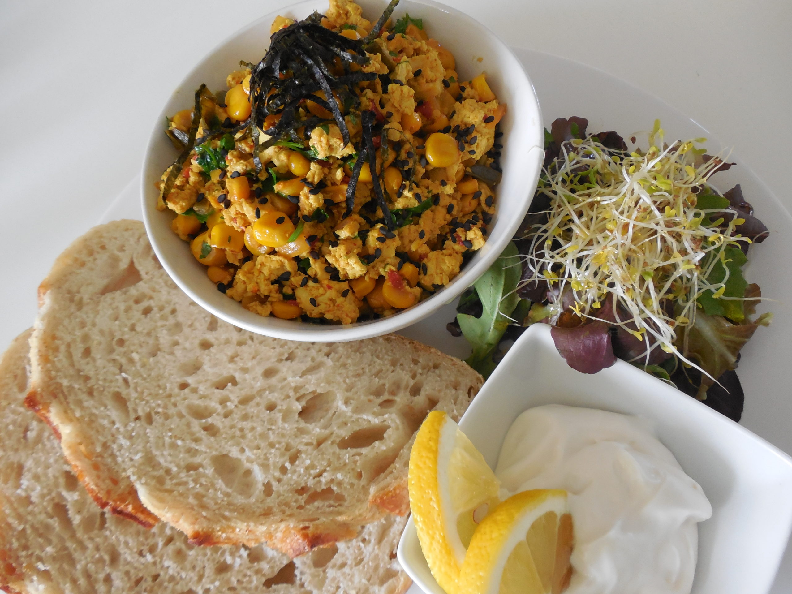 Tofu Scramble Vegan Recipe | Veganuary
