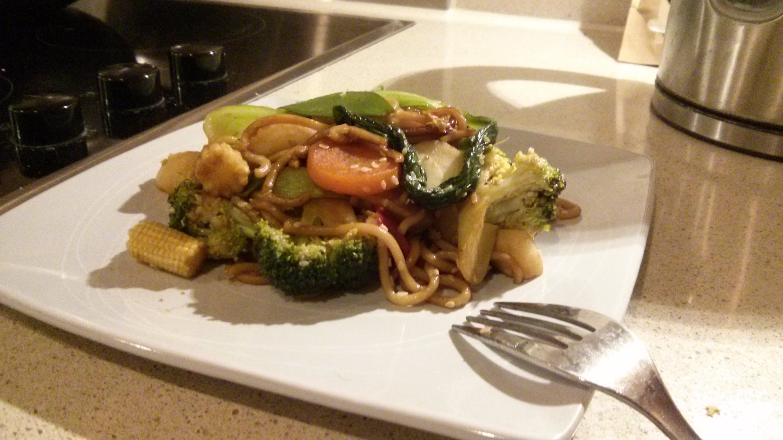 Udon Noodles with Vegetables | Vegan Recipes | Veganuary