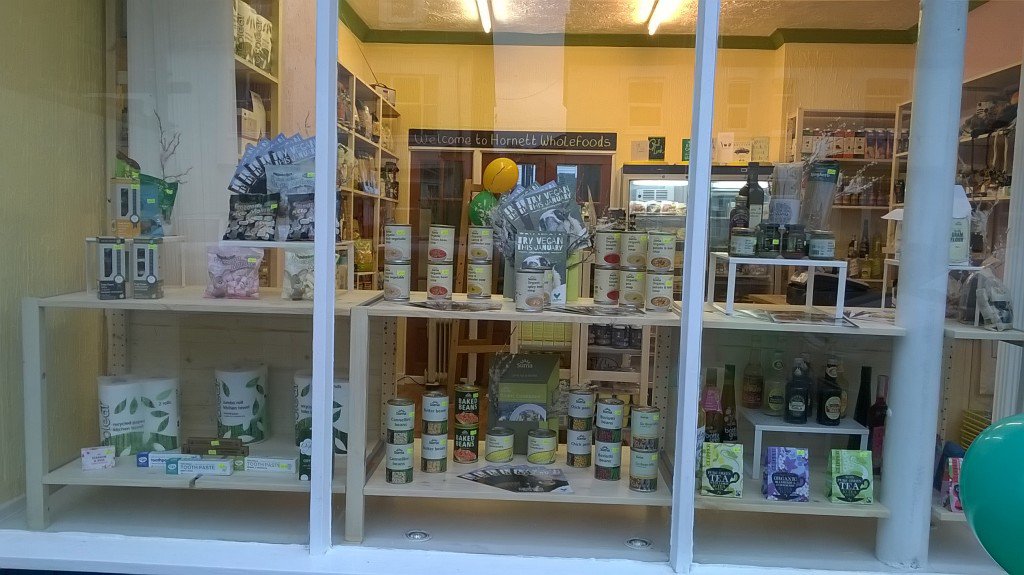 Veganuary window