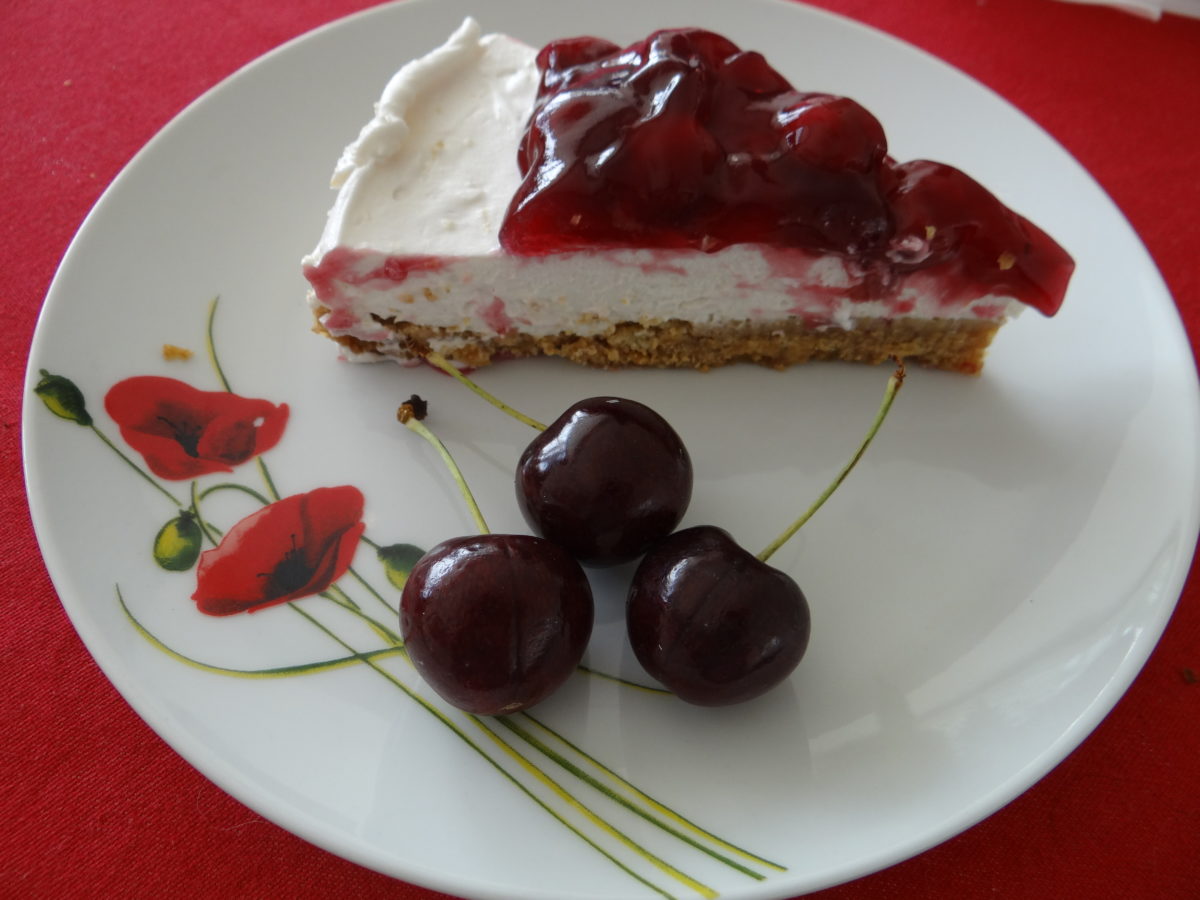 Vegan Cherry Cheesecake Recipe | Veganuary USA