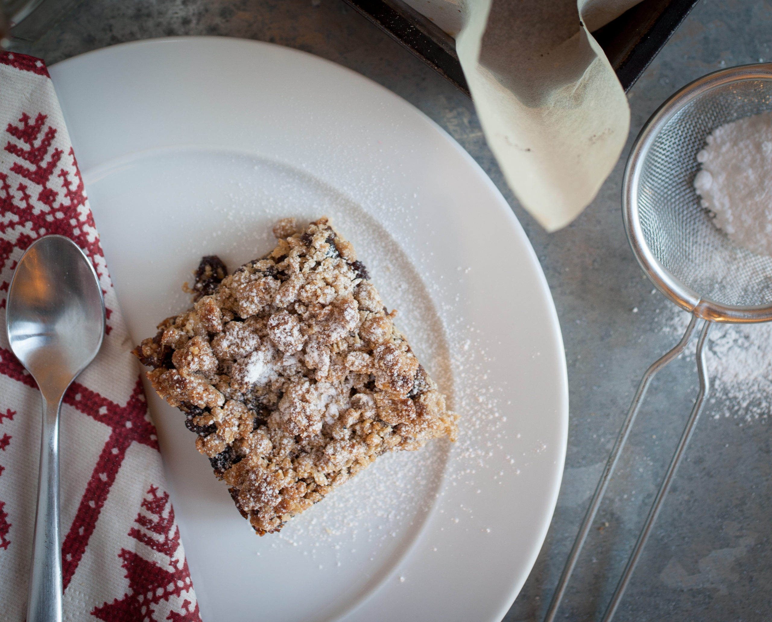 Christmas Mincemeat Slice | Vegan Recipes | Veganuary