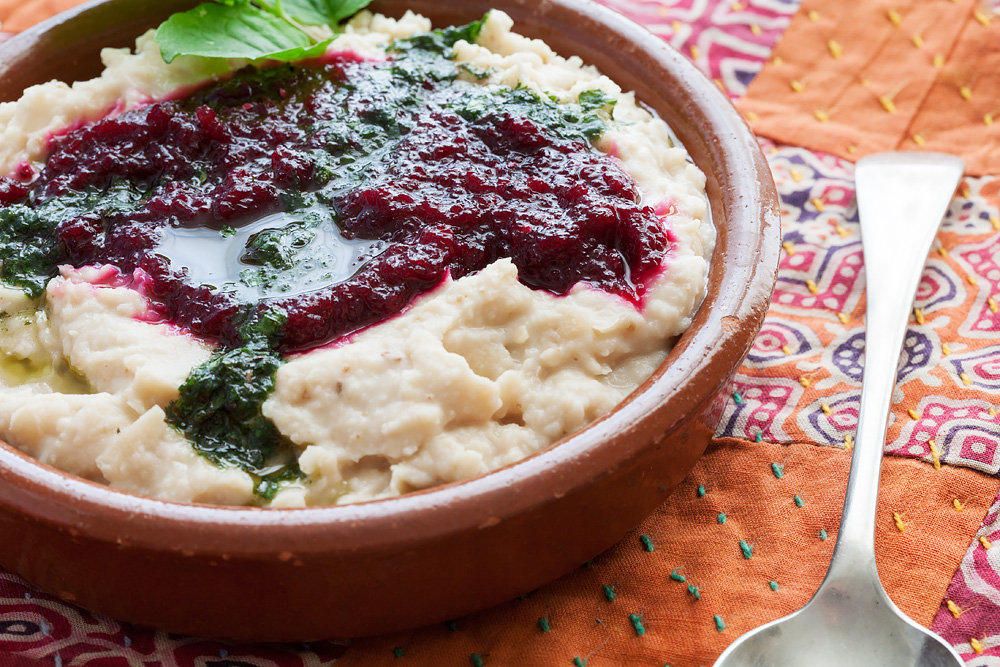 Beetroot, Butterbean and Mint Dip Recipe | Veganuary ZA