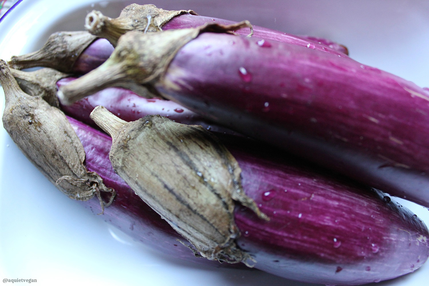 Mediterranean-Style Roasted Miniature Aubergines - Veganuary