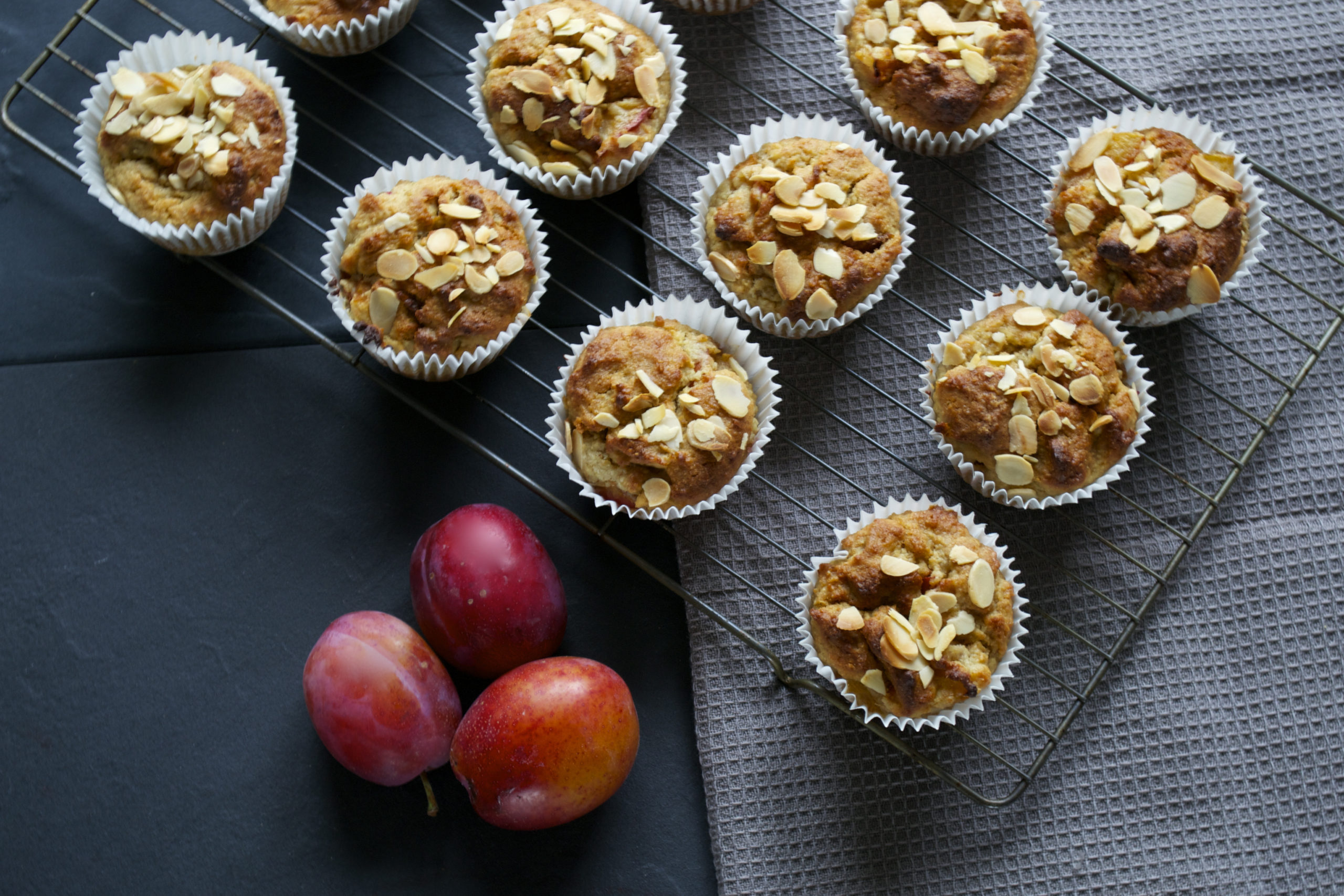 Spiced Plum Muffins Vegan Recipes Veganuary ZA