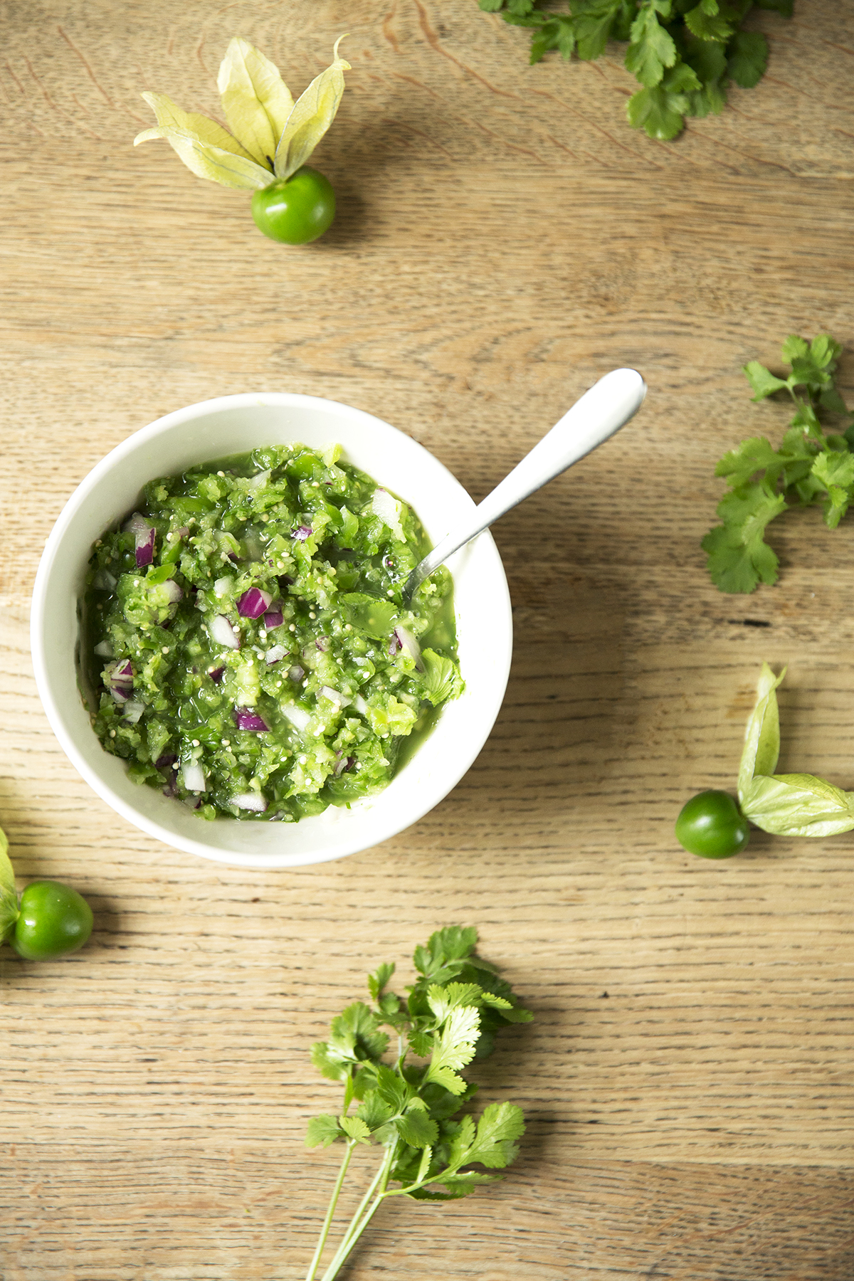 Tomatillo Salsa Vegan Recipes Veganuary