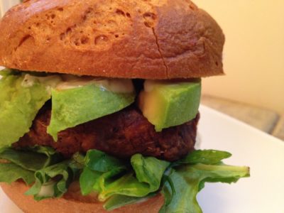 vegan sweet potato burger recipe healthy voyager