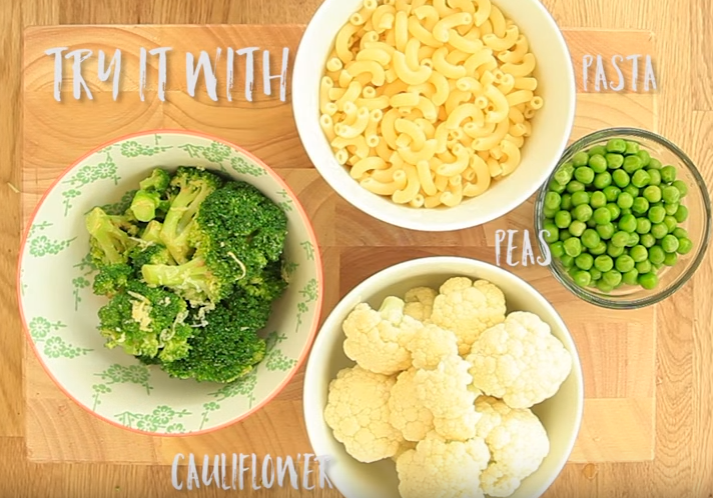 Food In A Minute: Easy Peasy Broccoli Cheese - Veganuary ZA