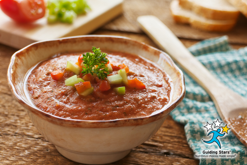 Grilled Tomato Gazpacho | Vegan Recipes | Veganuary ZA