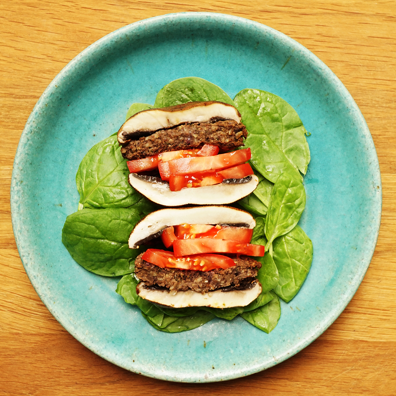 Portobello Veggie Burgers | Vegan Recipes | Veganuary