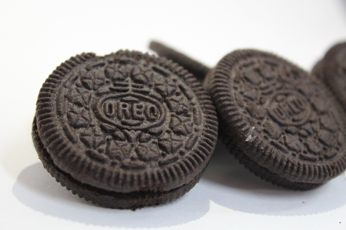 A selection of Oreo original biscuits, which are accidentally vegan