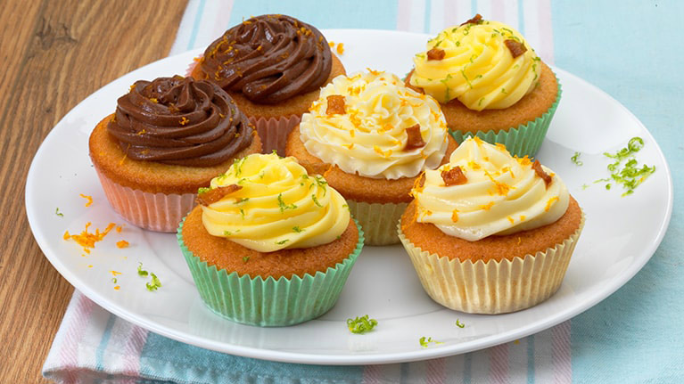 Orange and Ginger Cupcakes | Vegan Recipes | Veganuary