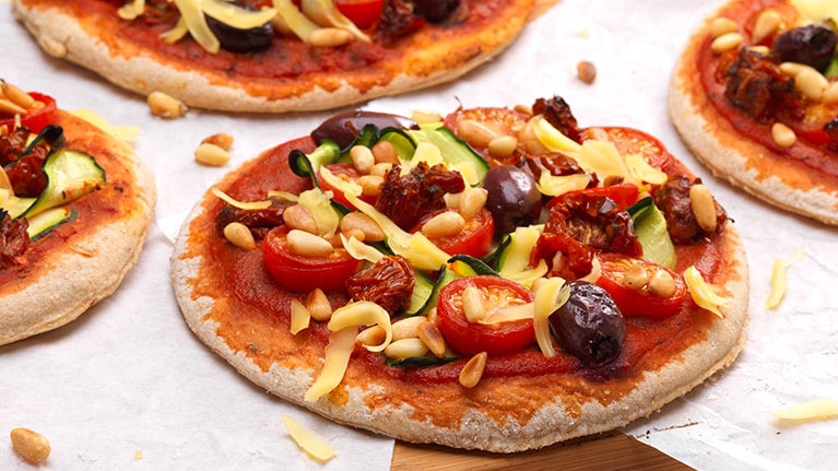 Roast Vegetable Pizza | Vegan Recipes | Veganuary ZA