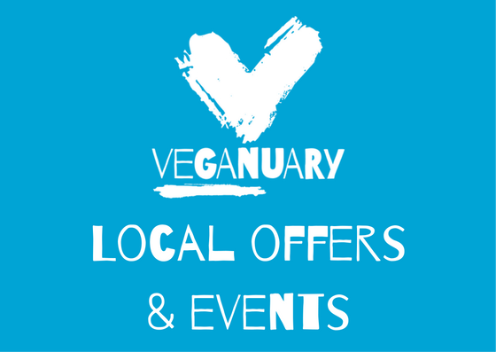 Veganuary local offers and events
