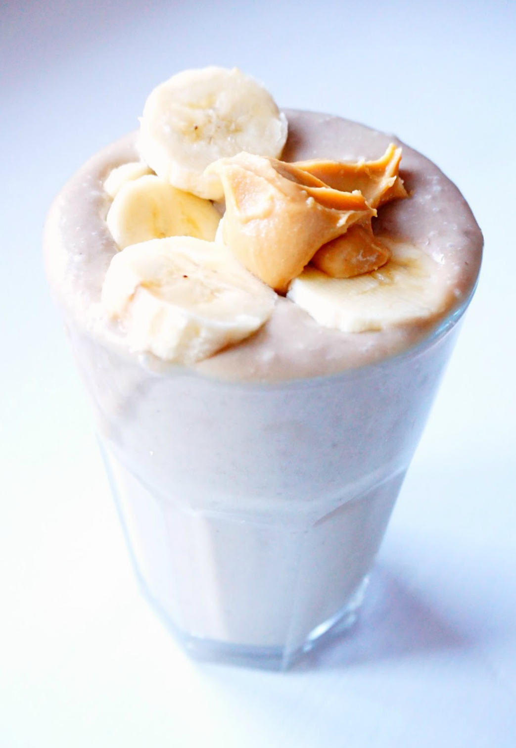 Peanut Butter and Banana Smoothie Vegan Recipe Veganuary