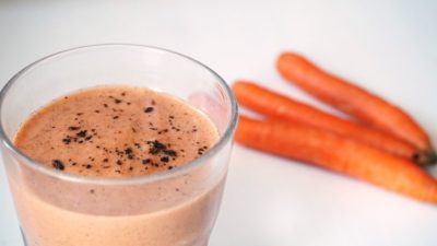 Winter Spiced Carrot Smoothie