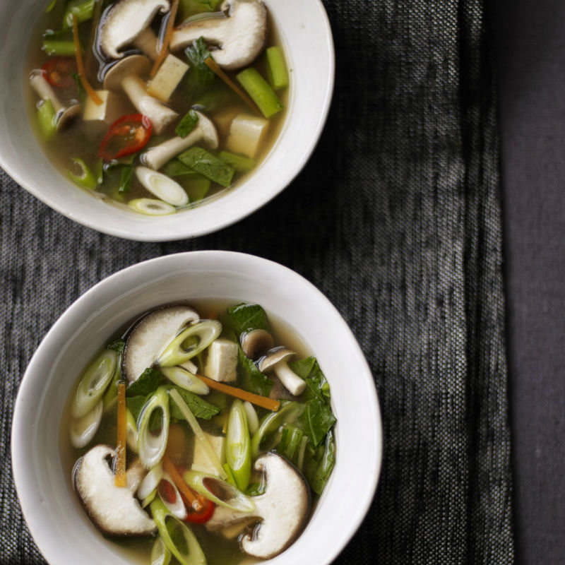 Miso Broth Vegan Recipes Veganuary