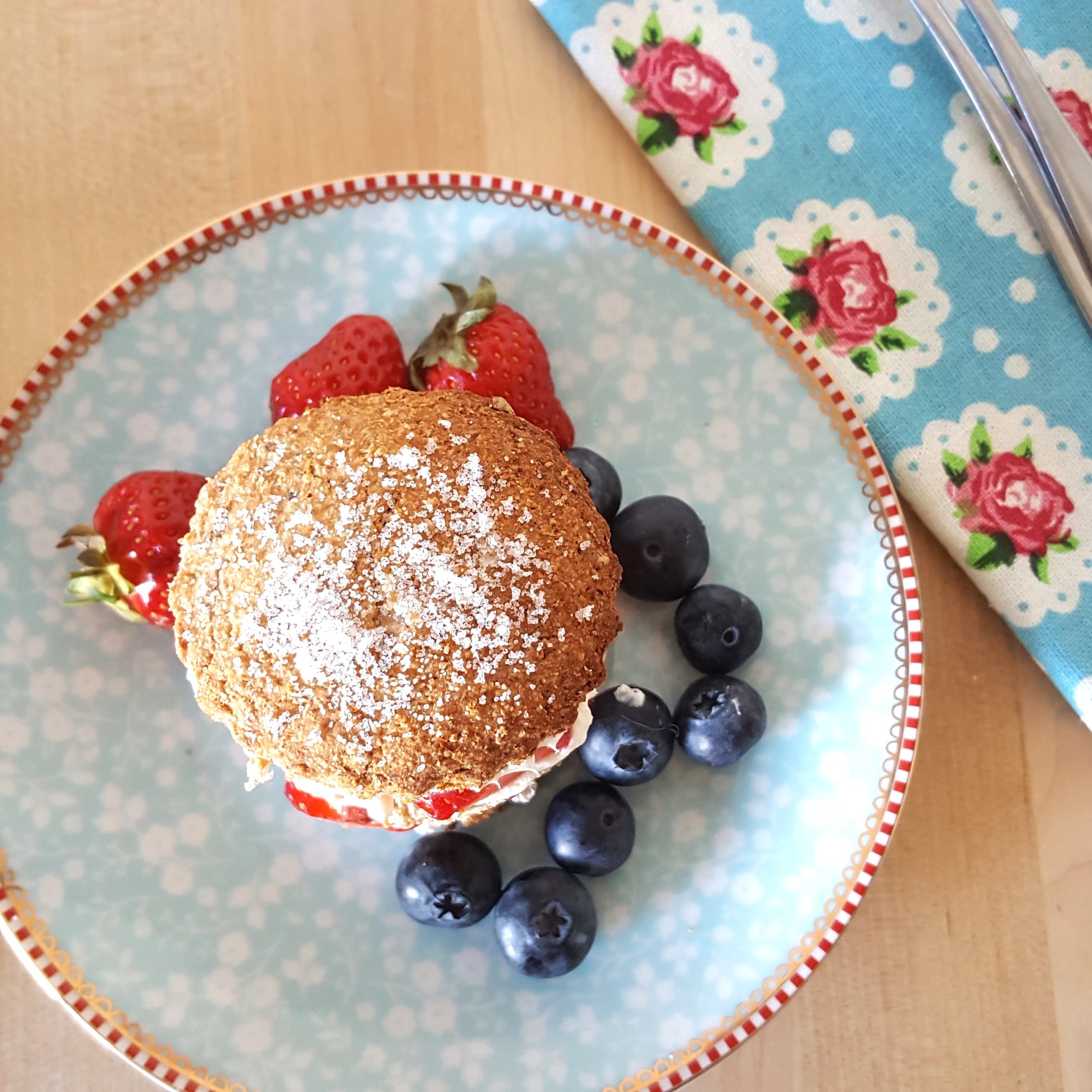 Strawberry Chia Shortcakes | Vegan Afternoon Tea Recipes