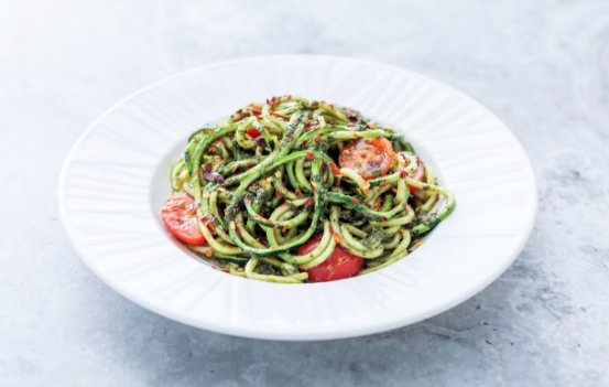 Pesto Courgetti & Chilli | Vegan Recipes | Veganuary