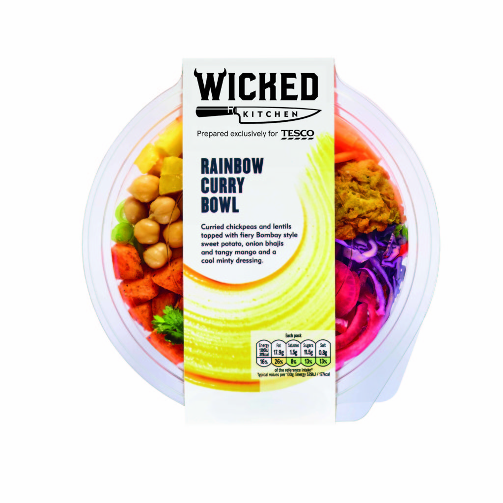 Wicked Kitchen Rainbow Curry Bowl