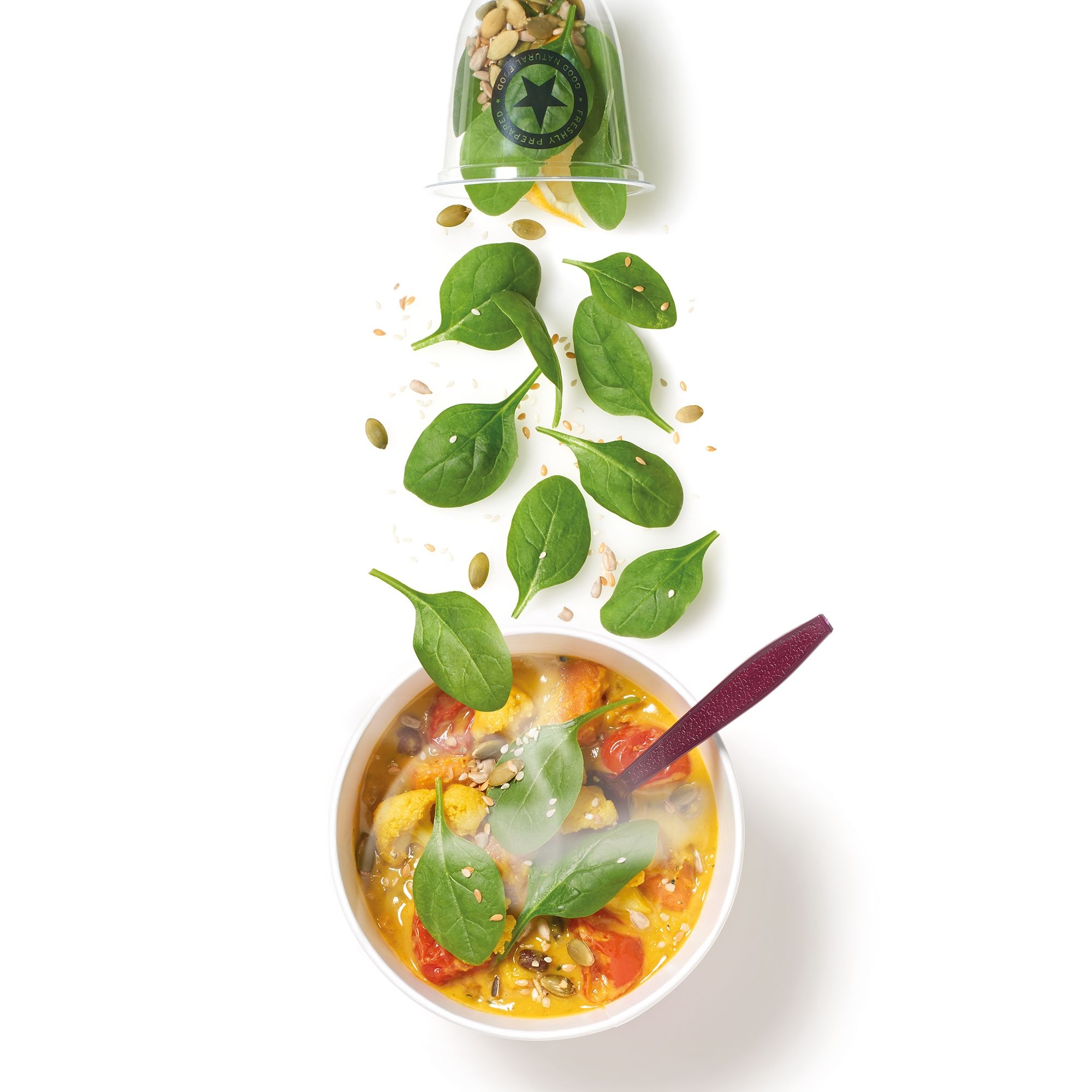 vegan Cauli & Sweet Potato Dhal Tip-Top Hot Pot