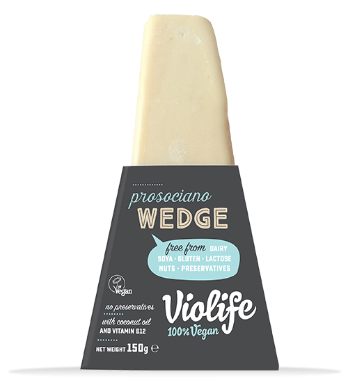 Prosociano cheese wedge by Violife