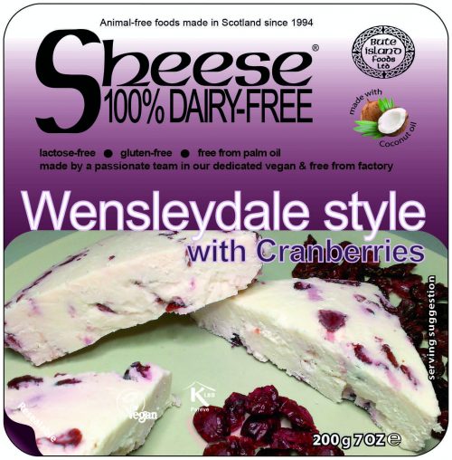 Wensleydale cheese with cranberries by Sheese
