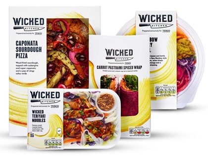 Vegan options from Wicked Kitchen