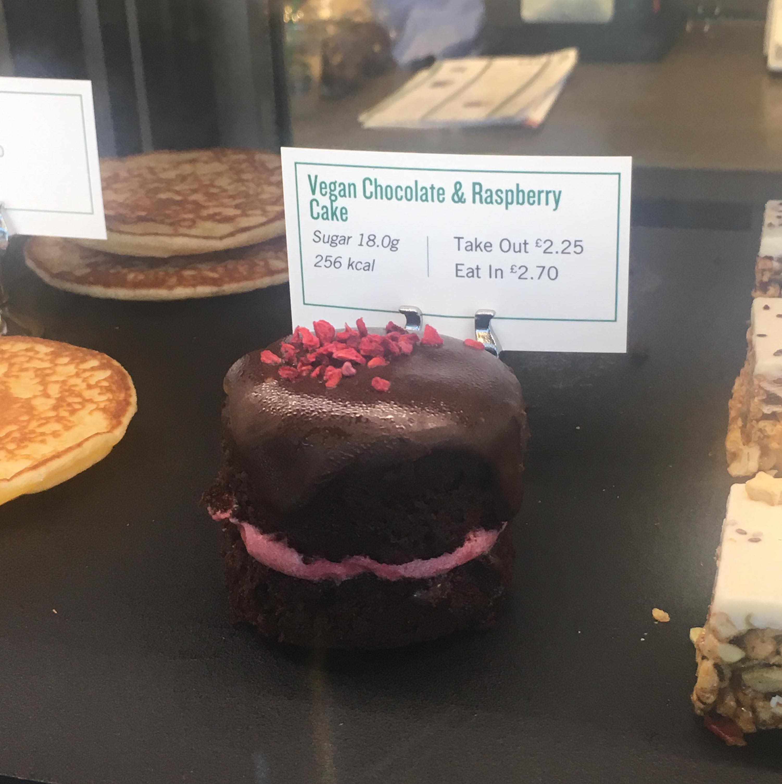 Starbucks Vegan Chocolate Cake
