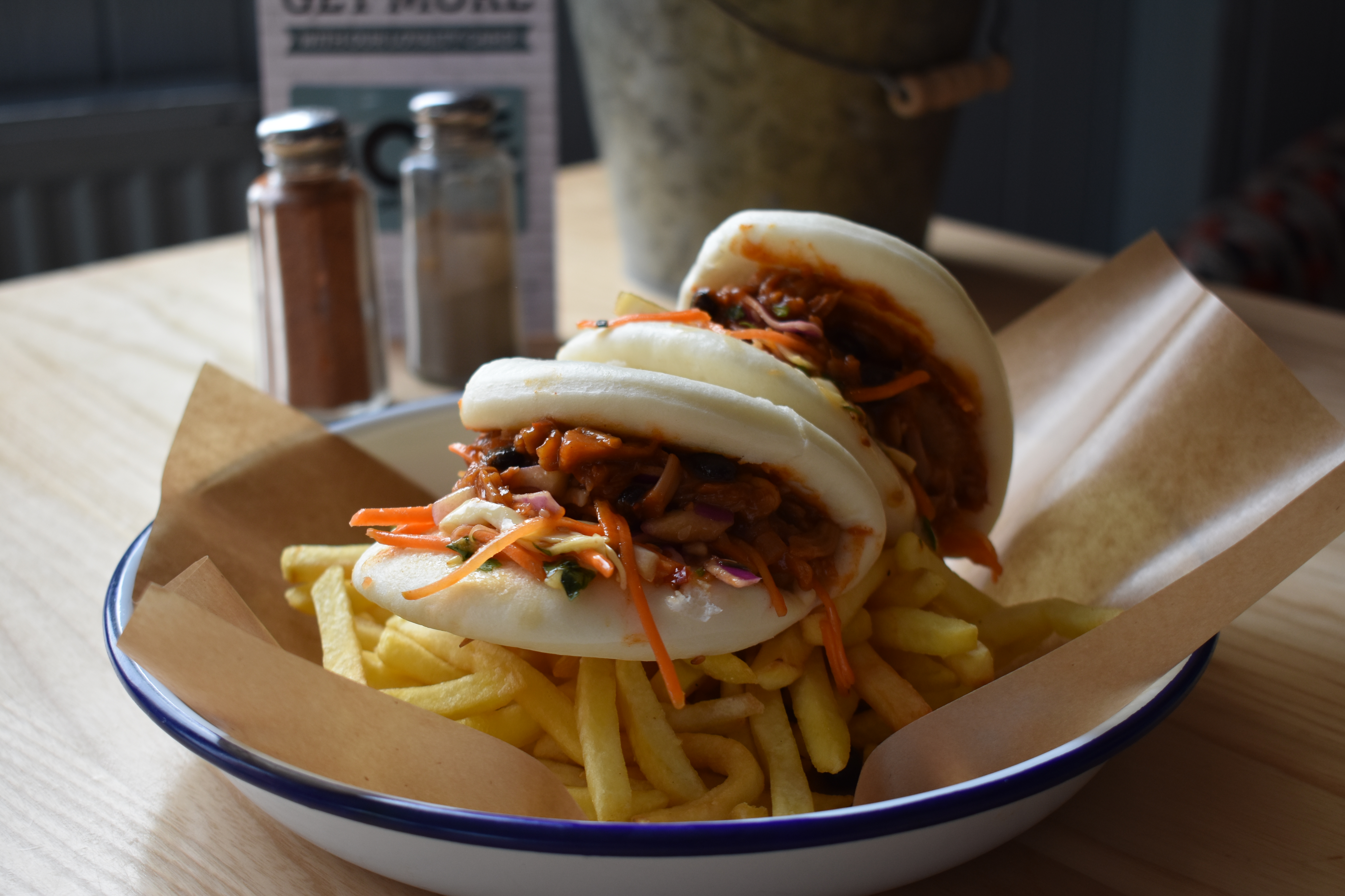 Vegan Jackfruit Bao Buns